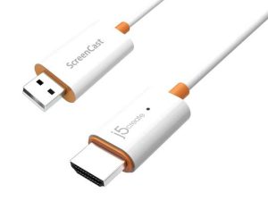Адаптер j5create JVAW56, ScreenCast, HDMI, 2.4 GHz, 5 GHz, full HD