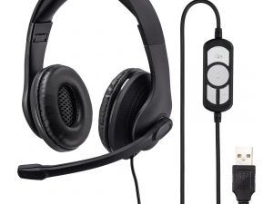 Слушалки с микрофон HAMA HS-USB300
