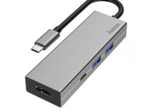 USB-C 4-портов хъб, HAMA-200107