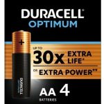 Алкална батерия DURACELL OPTIMUM LR6 /4 бр. в блистер/ 1.5V