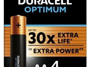 Алкална батерия DURACELL OPTIMUM LR6 /4 бр. в блистер/ 1.5V