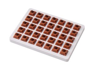 Суичове за механична клавиатура Keychron Gateron Cap Golden Brown Switch Set 35 броя