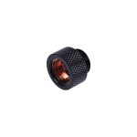 Удължител Alphacool HF, G1/4 към G1/4, Черен мат