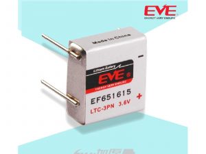 Литиево тионилхлоридна  батерия LTC-3PN  EP651615 industrial 3,6V  400mAh EVE BATTERY