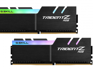 Памет G.SKILL Trident Z RGB 32GB(2x16GB) DDR4 3200MHz F4-3200C16D-32GTZR