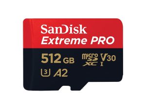 Карта памет SANDISK Extreme PRO microSDXC, 512GB