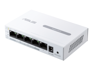 Суич ASUS ExpertWiFi EBP15 5-Port GbE, 4 PoE+ Ports 5 x 10/100/1000Mbps ports