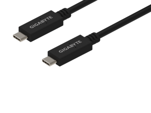 Кабел GIGABYTE USB Type-C мъжко към USB Type-C мъжко  3.2Gen, 1 м 10Gbp/s