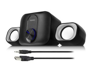 Озвучителна система EWENT Eminent 2.1, 3.5 mm, USB, 11W