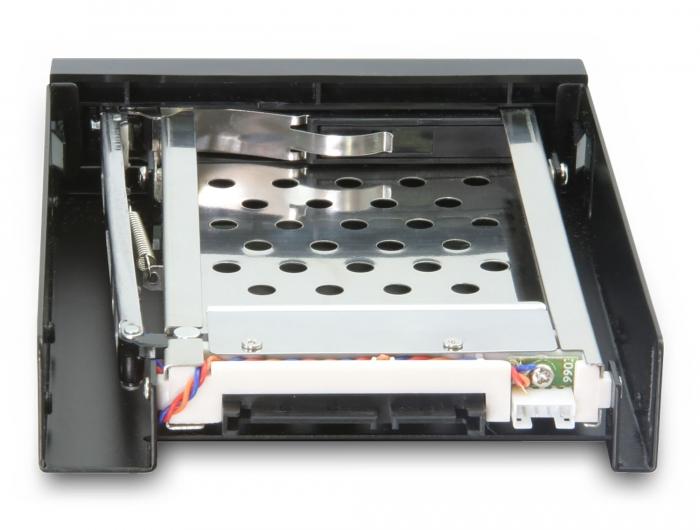 Чекмедже Delock 3.5″, За 1 x 2.5″ SATA HDD / SSD, Черен - Image 2