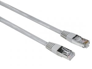 Мрежов кабел HAMA CAT 5e, F/UTP, RJ-45 - RJ-45, 30 m, Сив, Булк