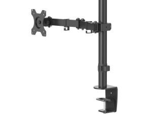 Стойка за монитор за бюро HAMA Регулируема, 13" - 32", 10 кг, Swivel/Tilt, Черен