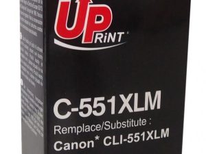 Мастилница UPRINT CLI-551XL CANON, С чип, Magenta