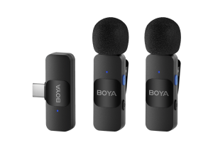 Безжична микрофонна система BOYA BY-V20 за Ревер, USB-C