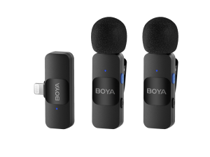BOYA BY-V2 Безжична микрофонна система BOYA BY-V2 за ревер и iOS устройства