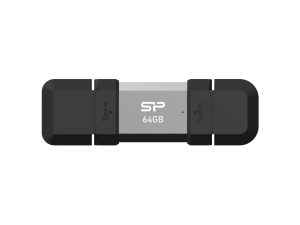 USB памет Silicon Power Mobile C51 64GB, USB-А и USB Type-C (USB 3.2 Gen 1)