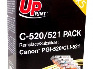 Мастилница UPRINT комплект CANON PGI-520 + CLI-521BK/C/M/Y XL