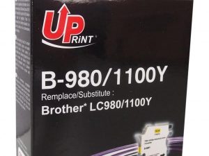 Мастилница UPRINT LC980/1100 BROTHER, Yellow