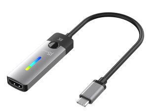 Адаптер j5create JCA157, USB-C мъжко - HDMI 2.1 женско, 8K