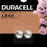 Батерия алкална LR44  AG13  2pk блистер 1,55V  DURACELL