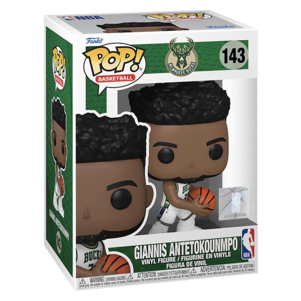 Фигурка Funko POP! Basketball NBA: Milwaukee Bucks - Giannis Antetokounmpo (City Edition 2021) #143 - Image 2