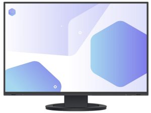 Монитор EIZO FlexScan EV2485, IPS, 24 inch, Wide, UXGA, DisplayPort, HDMI, USB-C, USB Hub, Черен