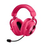 Безжични Геймърски слушалки Logitech PRO X 2 Magenta