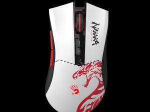 Геймърска Безжична мишка A4tech Bloody R90 Plus Naraka, 2.4 GHz, Black