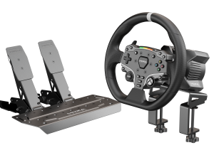 Волан MOZA R3 Bundle R3 Base + ES Wheel + SR-P Lite Double + R3 Table Clamp за PC и Xbox
