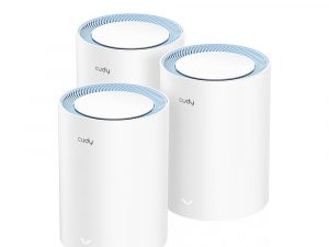 Безжична MESH система Cudy M1200 3, AC1200 Dual Band, 2.4/5 GHz, 300 -  867 Mbps, 3 броя