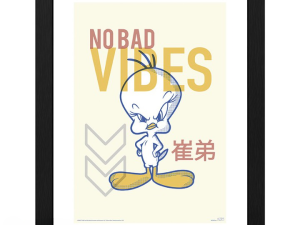 GBEYE LOONEY TUNES - Framed print "Tweety Vibes" (30x40)