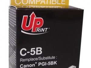 Мастилница UPRINT PGI-5 CANON, С чип, Черен