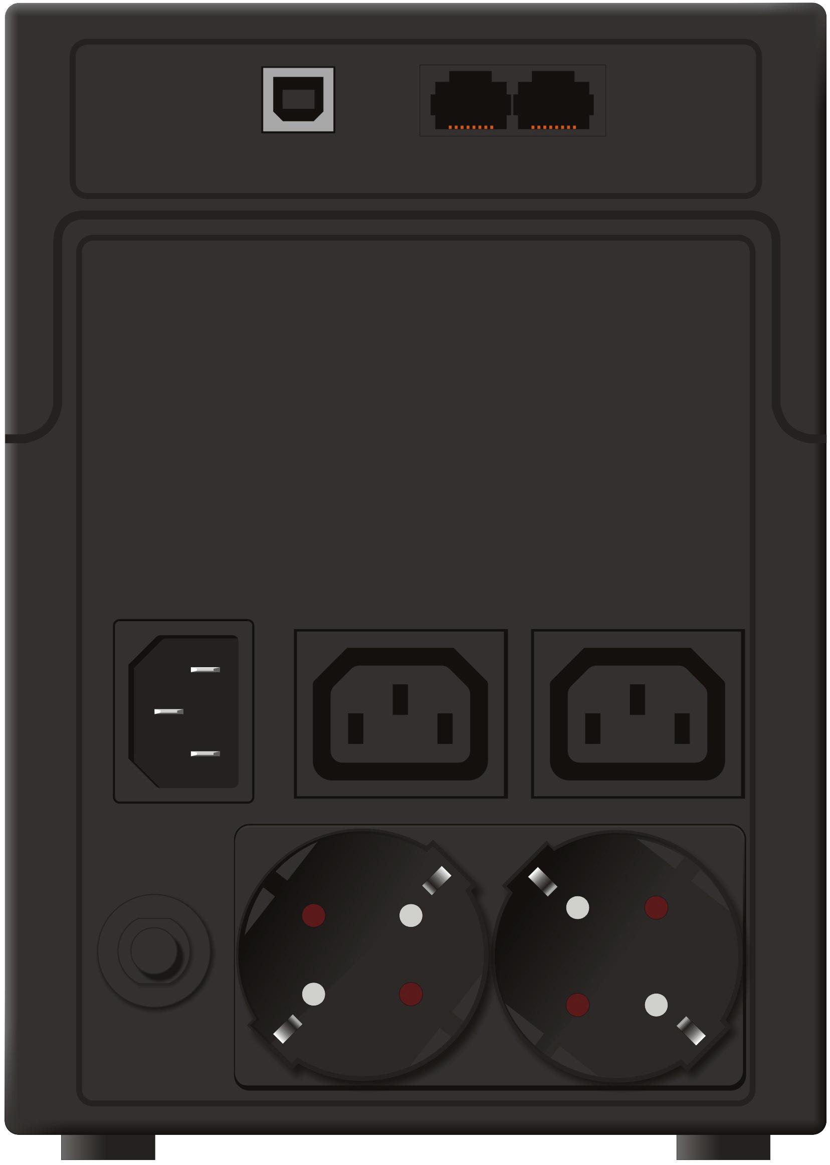 UPS POWERWALKER VI 1200 SH, 1200VA, Line Interactive - Image 3