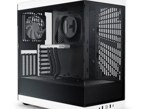 Кутия HYTE Y40 Tempered Glass, Mid-Tower, Бяло и Черно