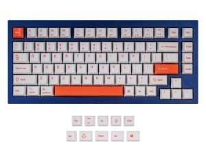 Капачки за механична клавиатура Keychron Orange 92-Keycap Set PBT Dye-Sub US Layout