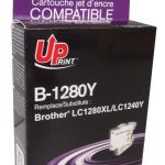 Мастилница UPRINT LC1280XL/1240 BROTHER, Yellow