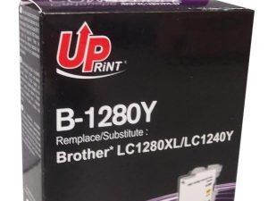 Мастилница UPRINT LC1280XL/1240 BROTHER, Yellow