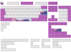 Капачки за механична клавиатура Dark Project - Candy K PBT - ANSI & ISO