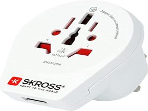Адаптер SKROSS 1500267, World to UK, 220V