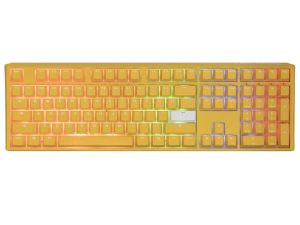 Геймърскa механична клавиатура Ducky One 3 Yellow Full-Size, Cherry MX Clear