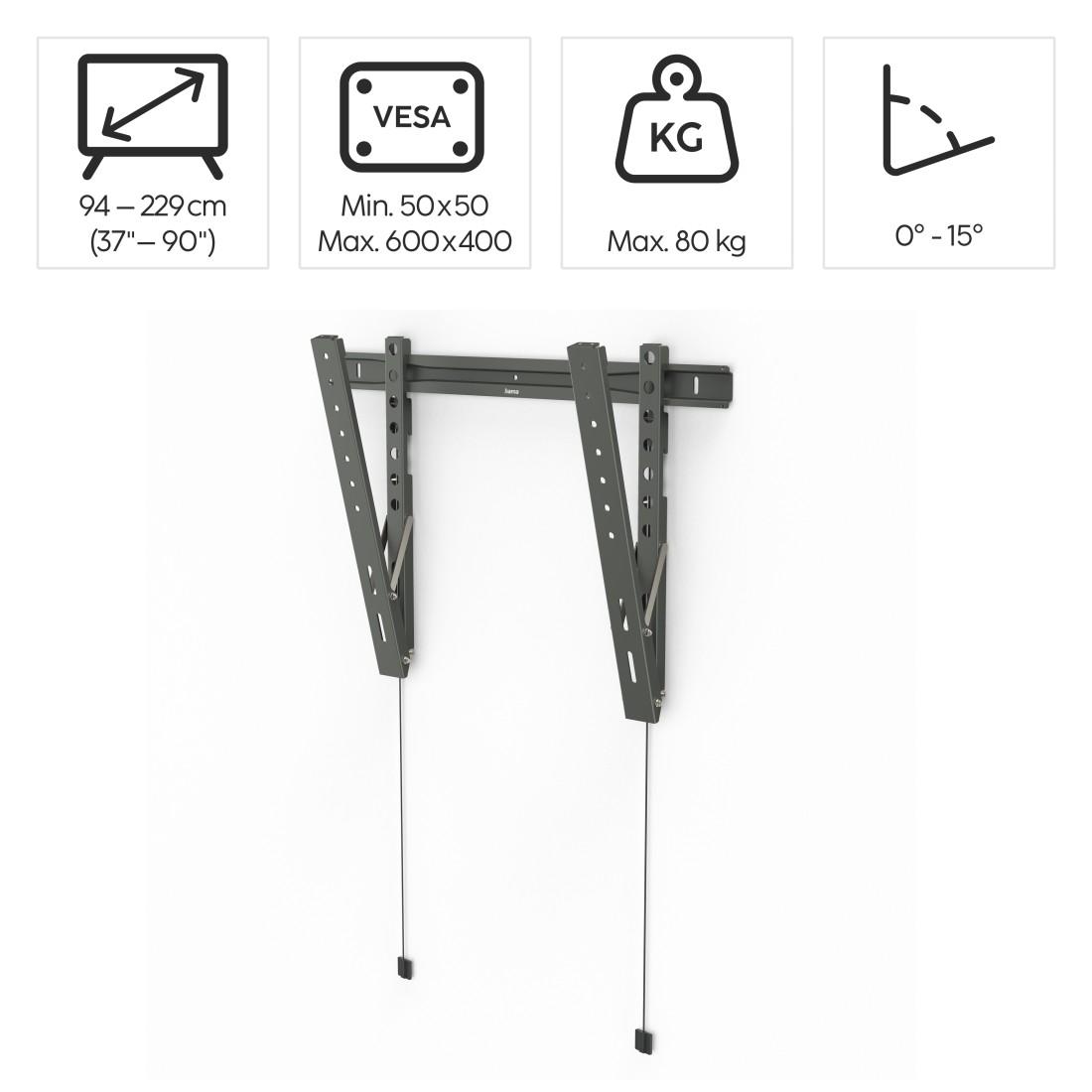 Стенна стойка за TV Hama TILT "Ultraslim", 229 см (90"), 220846 - Image 6