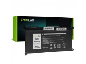 Батерия за лаптоп GREEN CELL, Dell WDXOR-H, Dell Inspiron 13 5368, 5378, 5379, 14 5482, 15 5565, 5567, 5568, 5570, 5578, 5579, 7560, 7570, 17 5770, 11.4V, 3400mAh