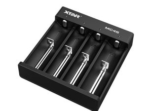Зарядно у-во  XTAR MC4S, USB Type-C, Universal Charger, LiIon & NIMH, 18650, CR123, AA, AAA
