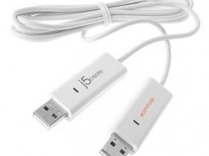 Дейта кабел j5create JUC400 Wormwhole, USB2.0 за трансфер на файлове
