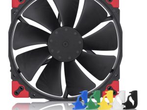 Вентилатор Noctua NF-A20 PWM chromax black swap 200x200x30mm