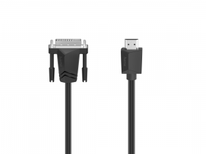 Кабел 200715, DVI мъжко- HDMI мъжко, Ultra-HD, 4K, 1.5м, черен