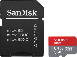 Карта памет SANDISK Ultra microSDXC, 64GB