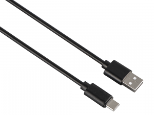 Кабел HAMA USB-C мъжко -USB 2.0 A мъжко, 0.9 м., 480Mbit/s,булк опаковка