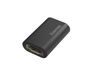 Адаптер HAMA, DisplayPort женско - DisplayPort  женско, Ultra HD, 4K, Черен
