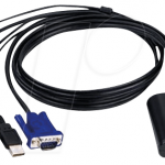 Превключвател KVM ATEN CS22U, 2x 1, USB